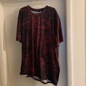 All over print into the am shirt